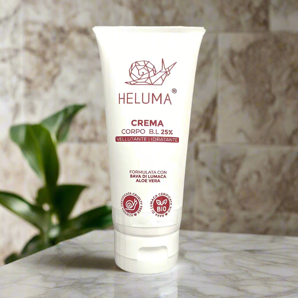 crema corpo alla bava di lumaca