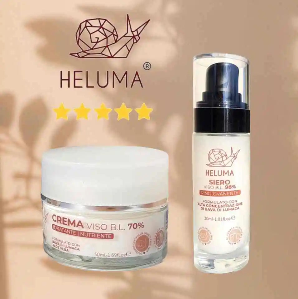 Bava delle lumache dove comprarla - offerta siero e crema heluma