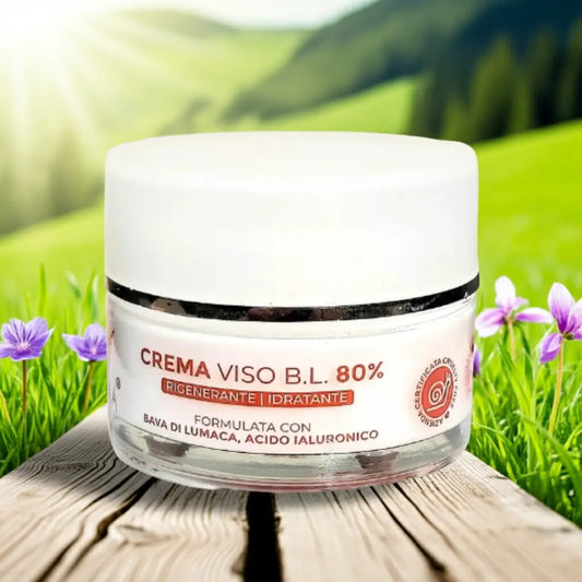 crema viso a base di bava di lumaca