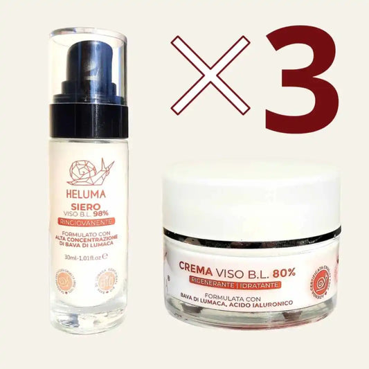 kit cosmetici bava di lumaca